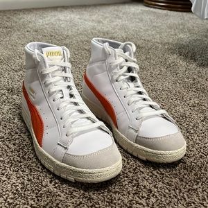 High top puma sneakers